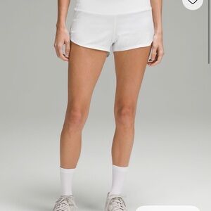 Women's White Shorts